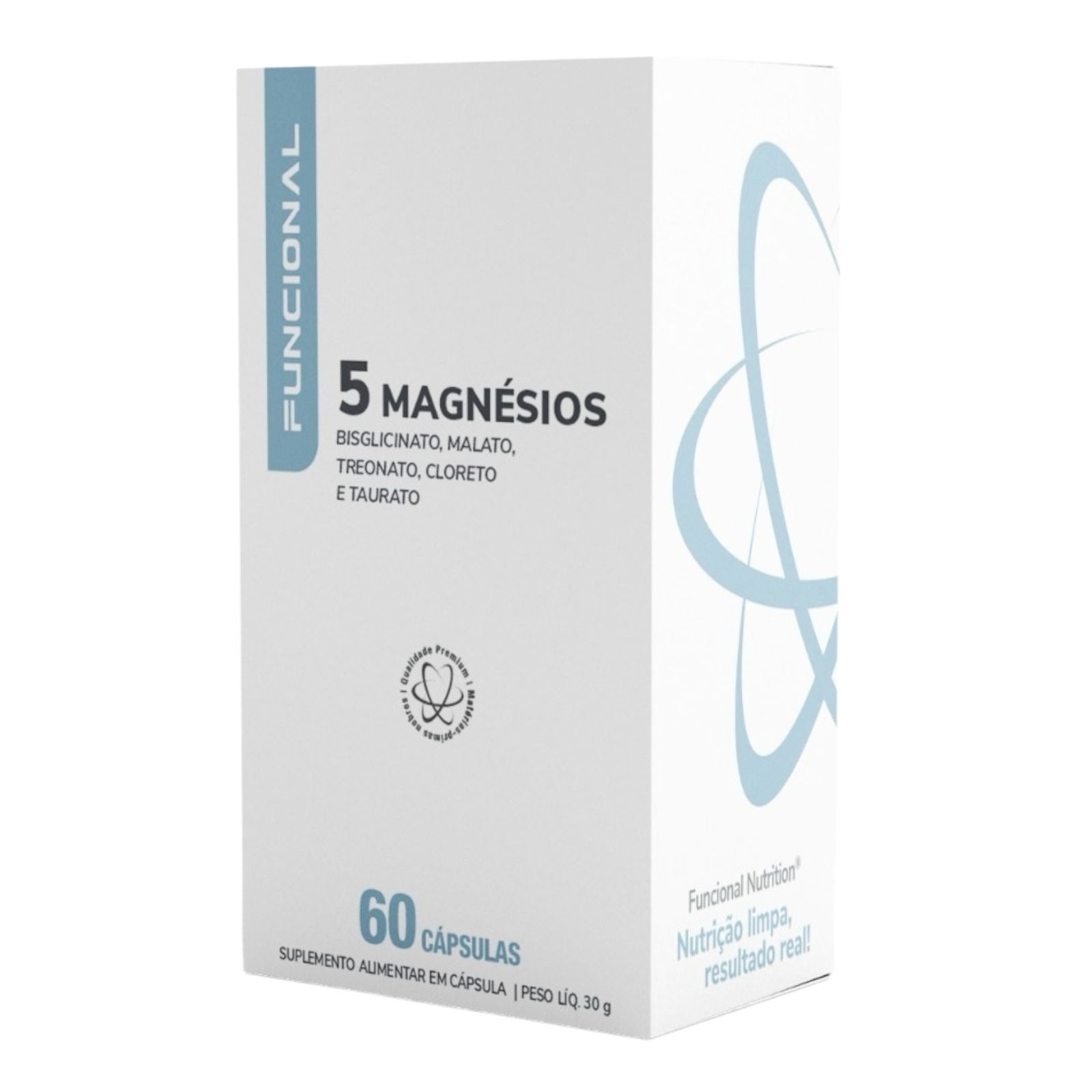 5 Magnésios 100mg 60 Cápsulas