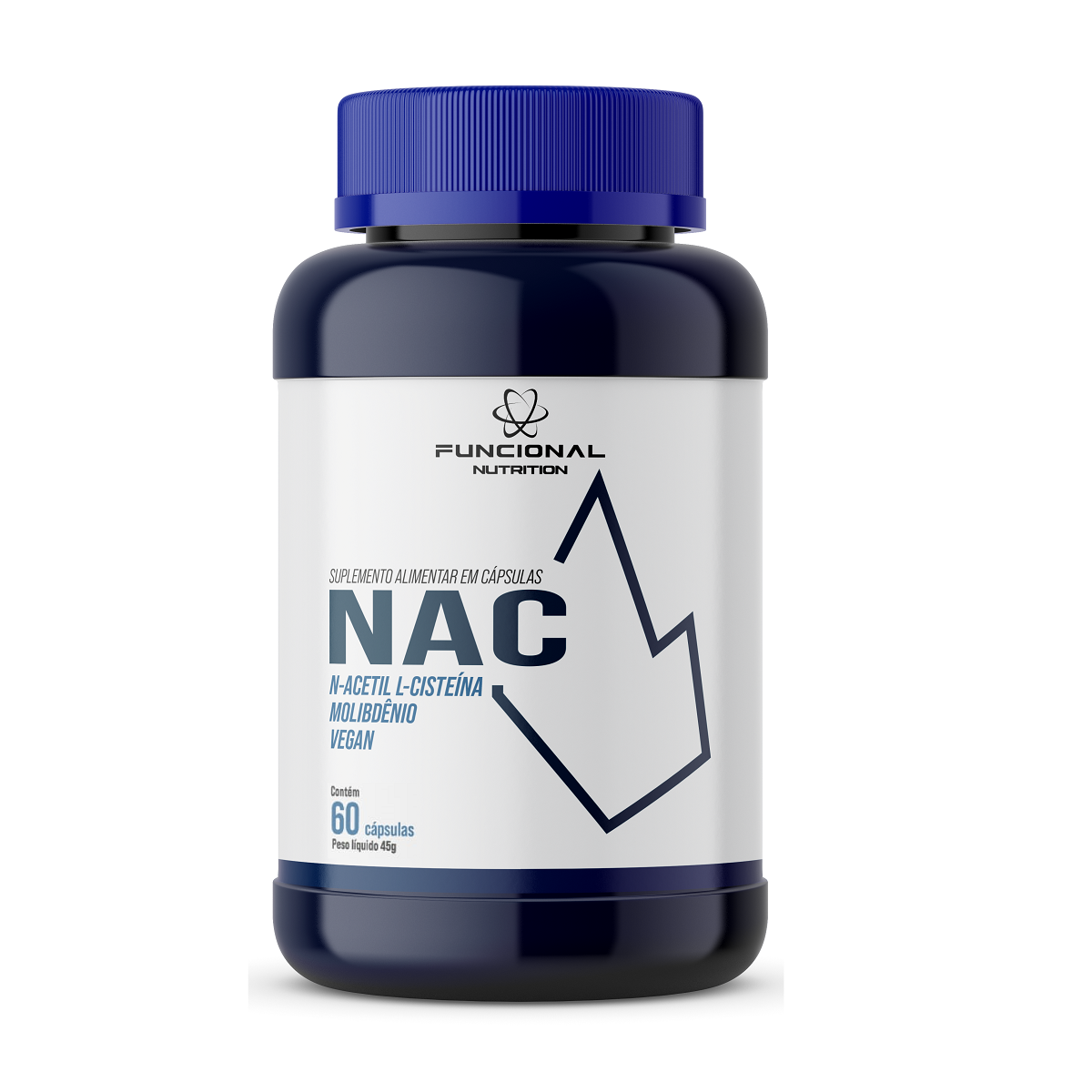 NAC - N-ACETIL-CISTEÍNA 600mg 60 CAPS