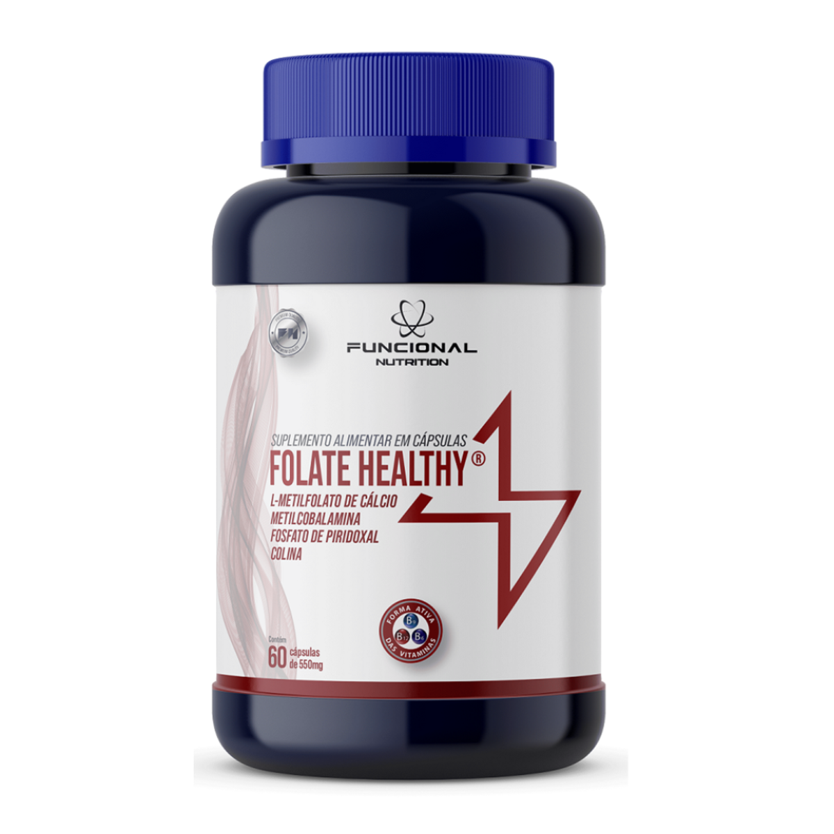 FOLATE HEALTHY - 550mg 60 CAPS