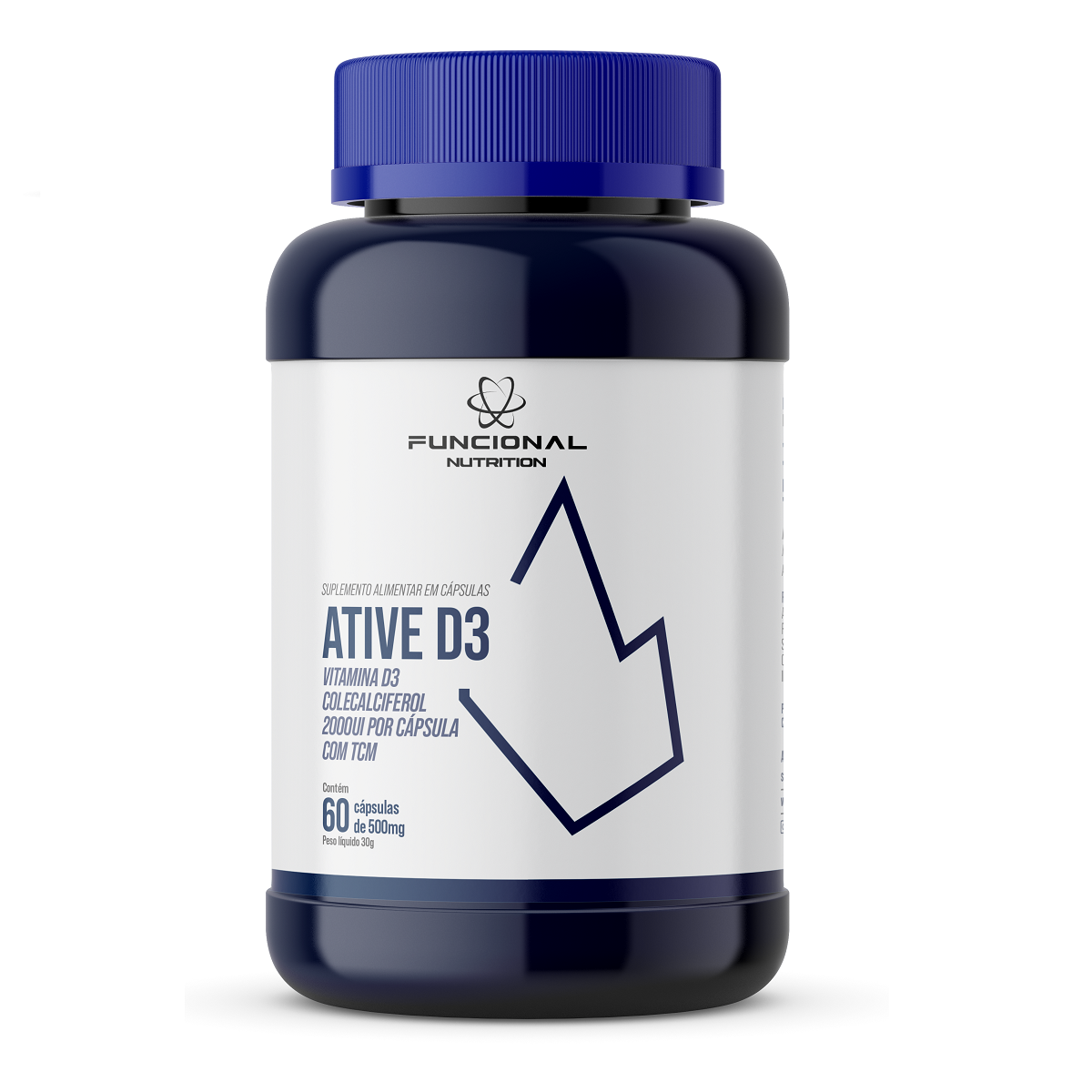 ATIVE D3 500mg 60 CAPS