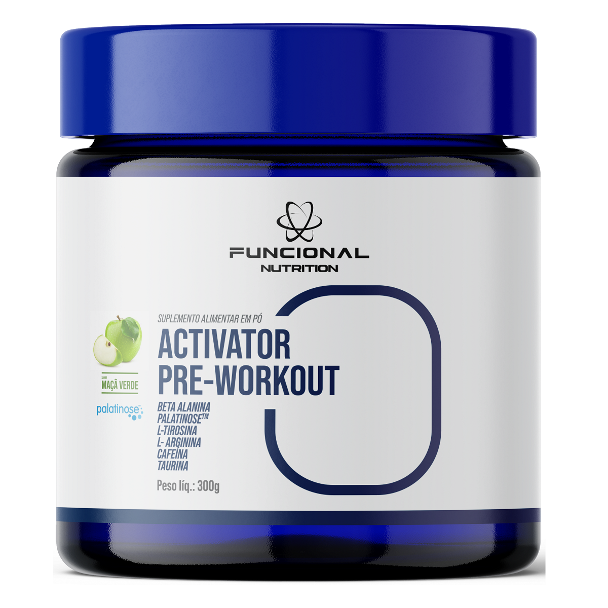 ACTIVATOR PRE-WORKOUT MAÇÃ VERDE 300grs