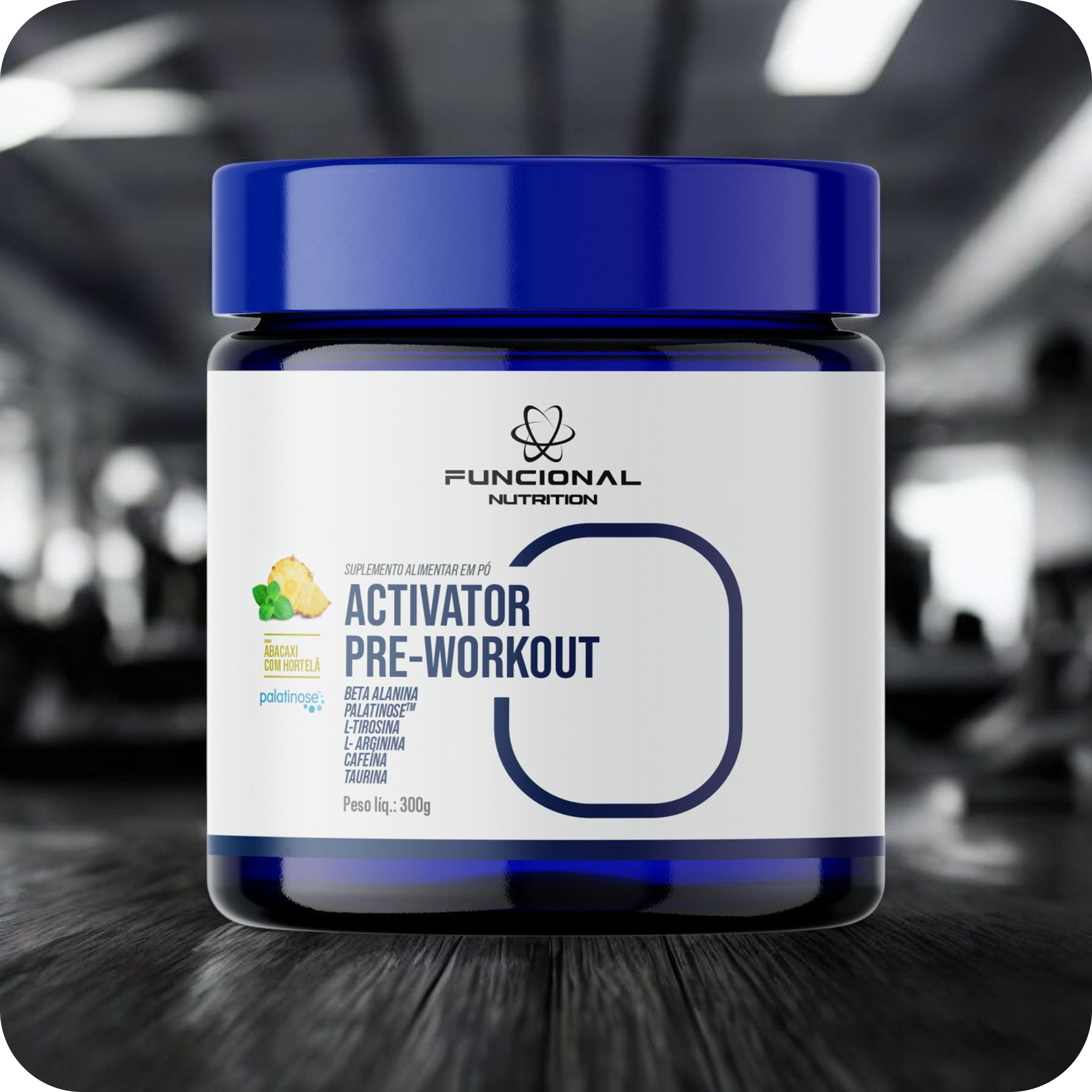 Activator Pre-Workout - Abacaxi com Hortelã 300 g
