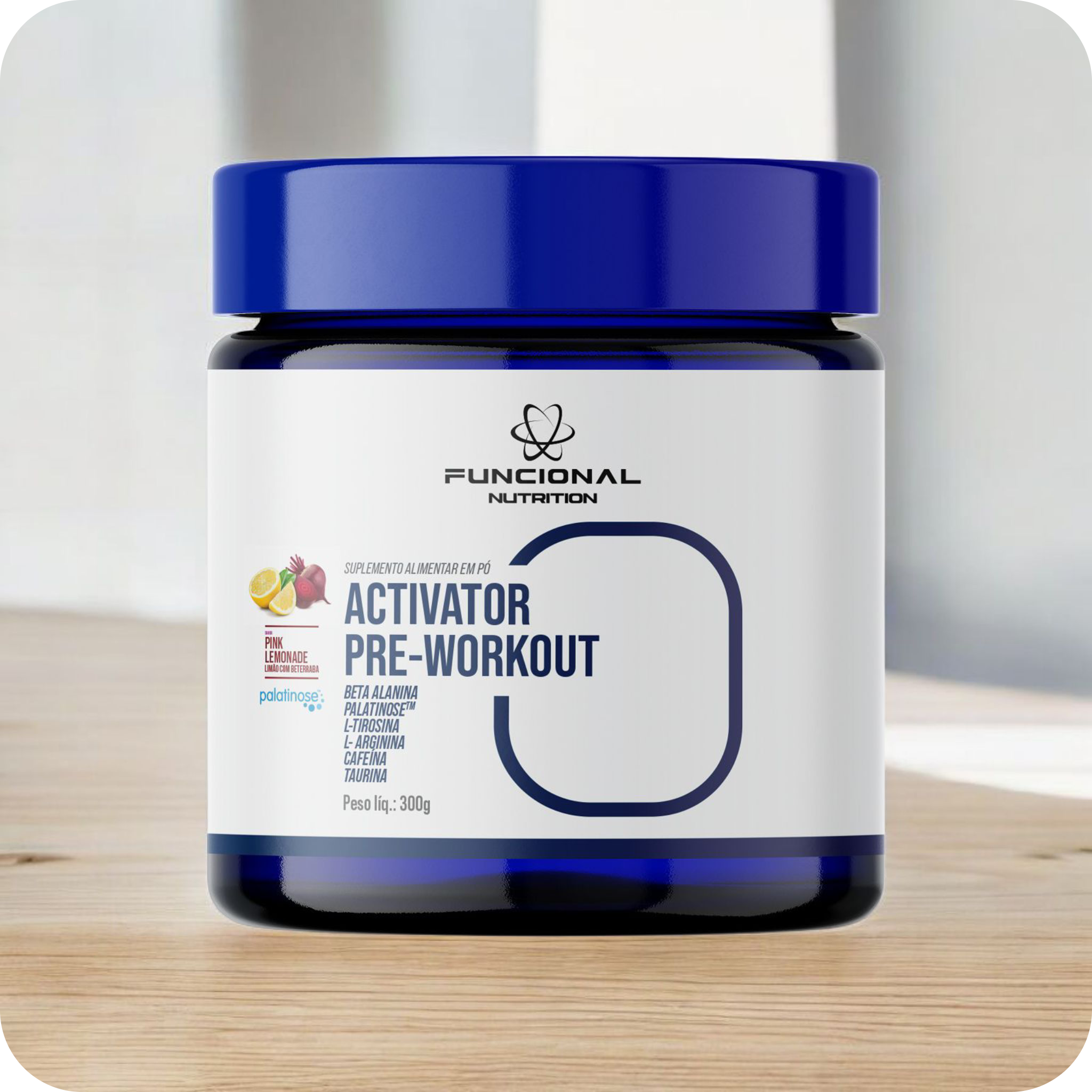 ACTIVATOR PRE-WORKOUT PINK LIMONADE 300grs