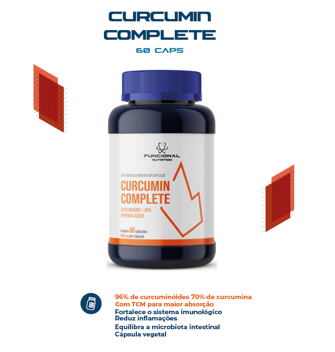 Curcumin Complete 500 mg 60 Cápsulas