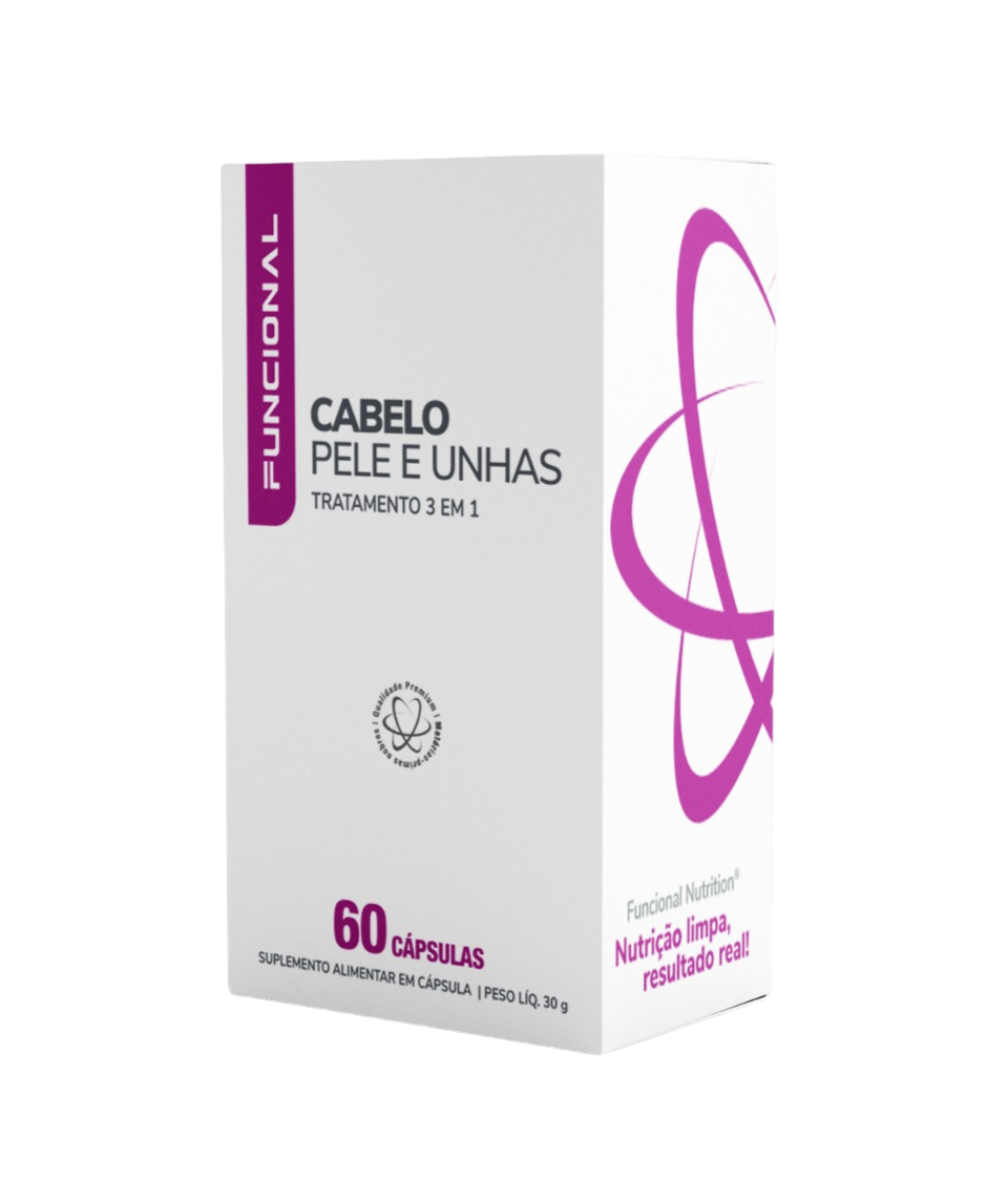 Cabelo Pele e Unhas 60 Cápsulas