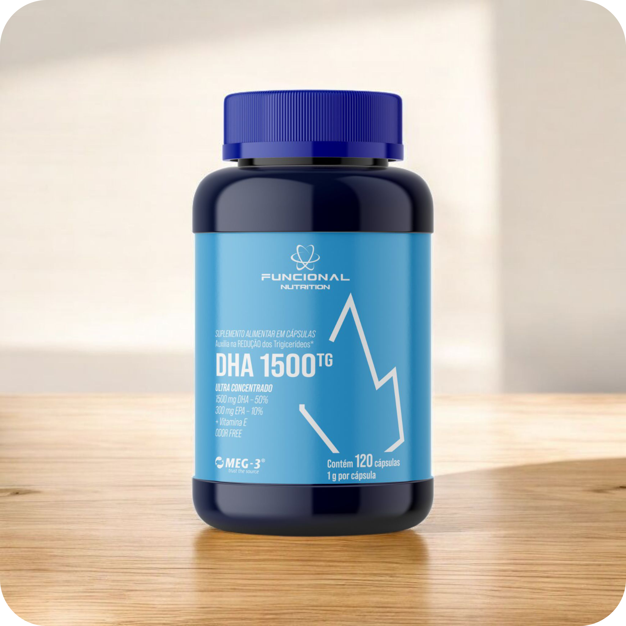 DHA 1500 TG 1000mg 120 CAPS