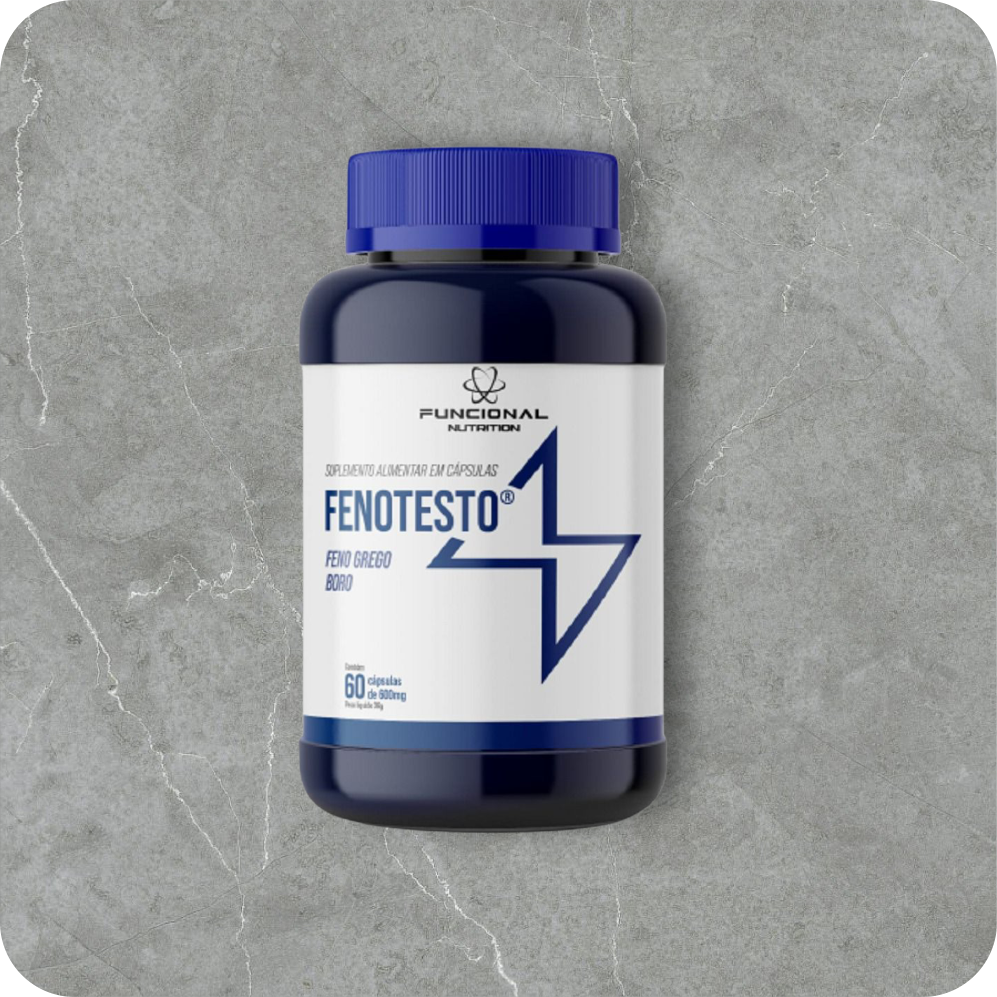 Fenotesto 600mg 60 Cápsula