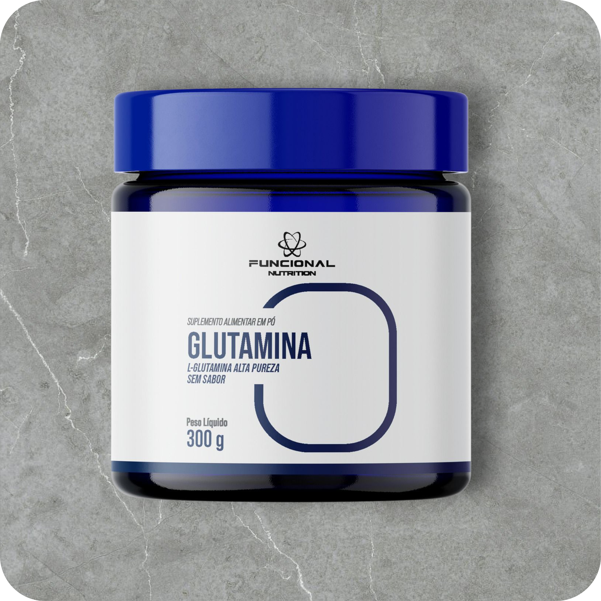 L-Glutamina Alta Pureza 300 g