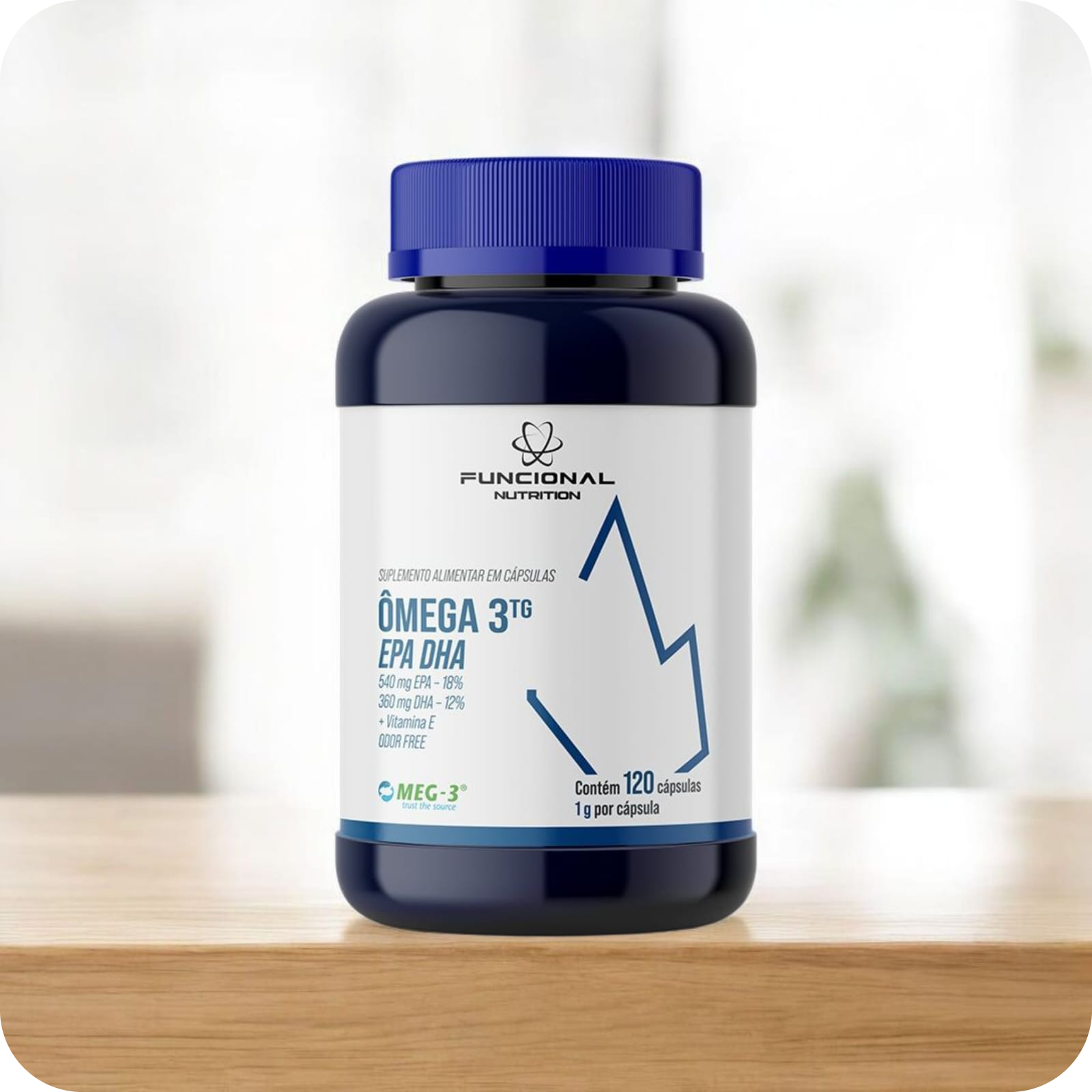 ÔMEGA 3 TG EPA DHA 1000mg 120 CAPS