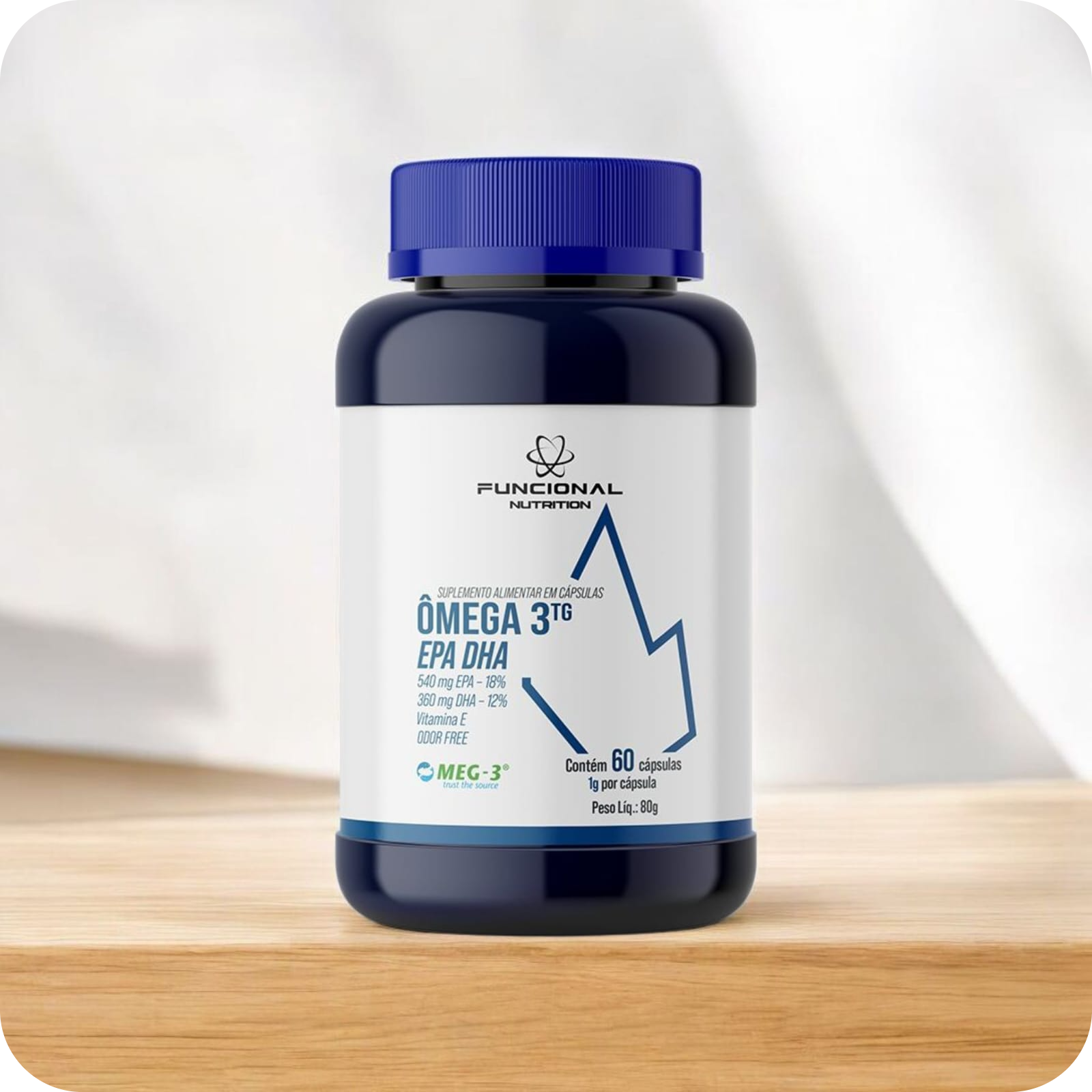 ÔMEGA 3 TG EPA DHA 1000mg 60 CAPS