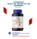 Pumpkin Óleo de Semente de Abóbora 1000mg 60 Cápsulas