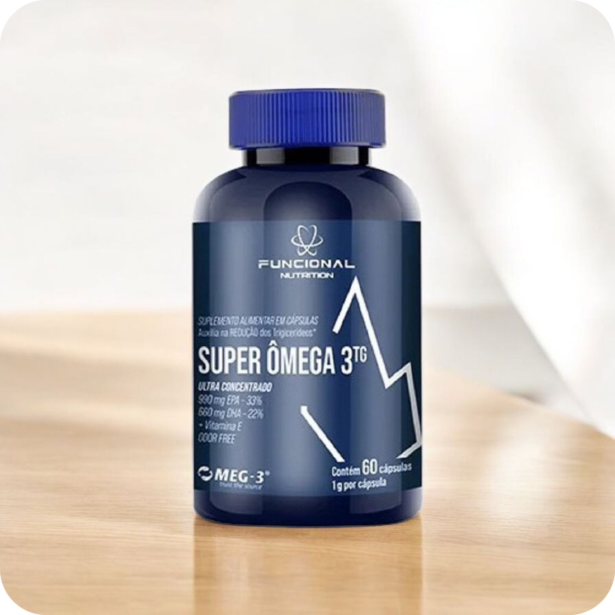 SUPER ÔMEGA 3 TG 1000mg 60 CAPS