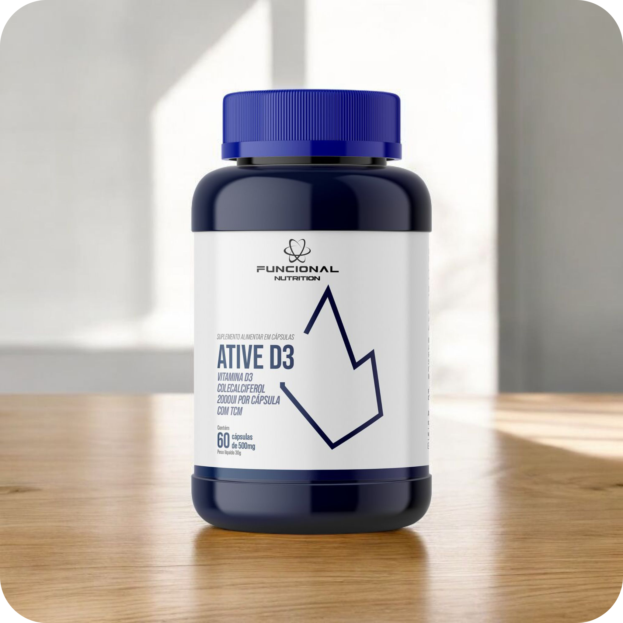 ATIVE D3 500mg 60 CAPS