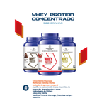 Whey Protein Concentrado - Torta de Morango 900 g