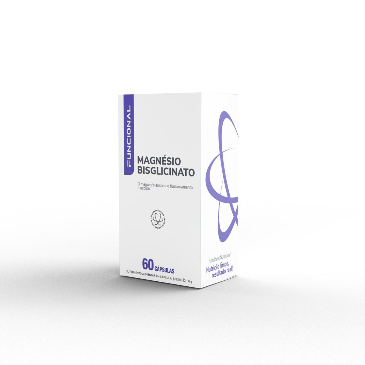 Bisglicinato de Magnésio 260mg 60 Cápsulas