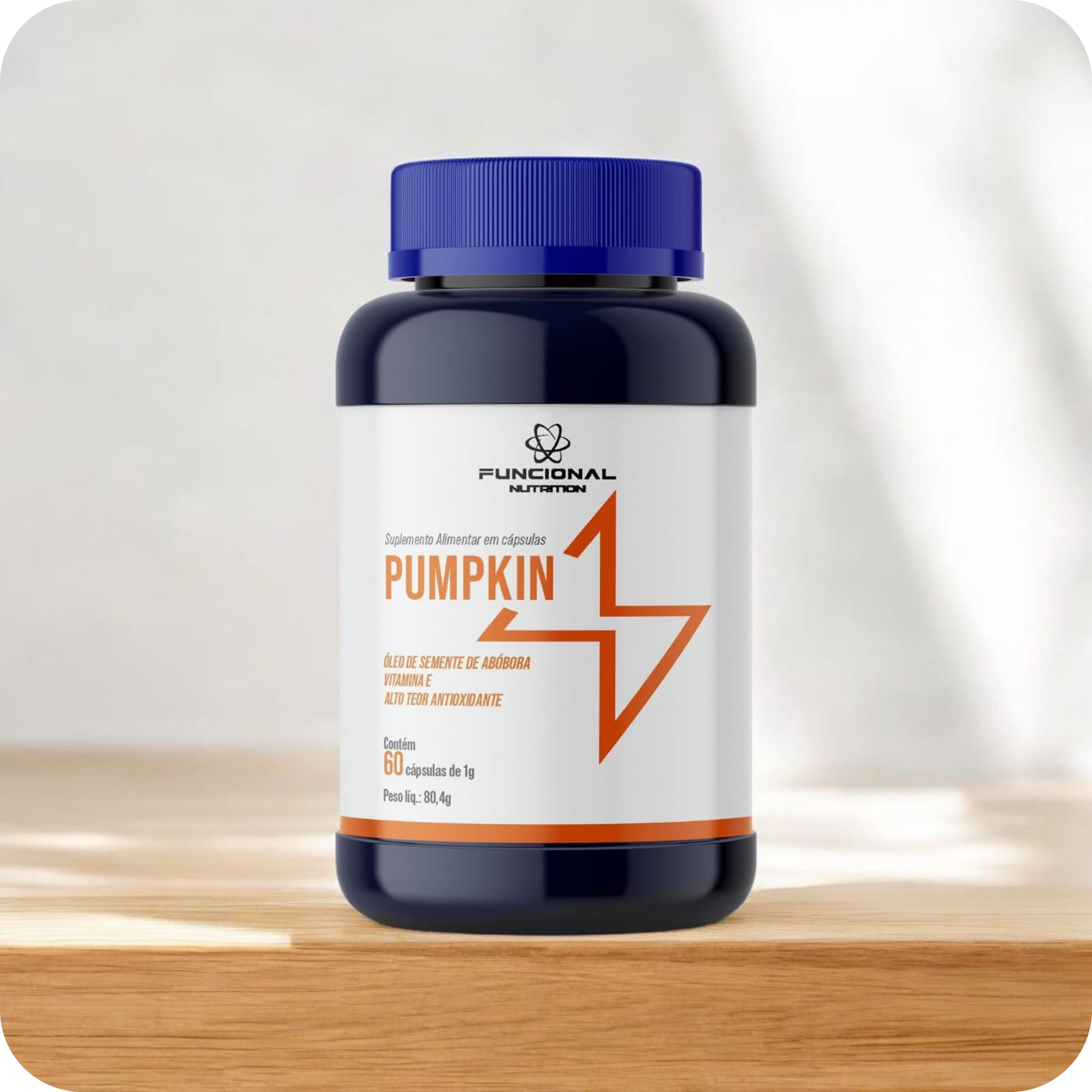 PUMPKIN Óleo de semente de abóbora 1000mg 60 CAPS