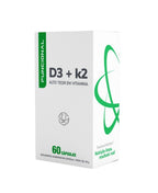 Vitaminas D3 + K2  60 cápsulas