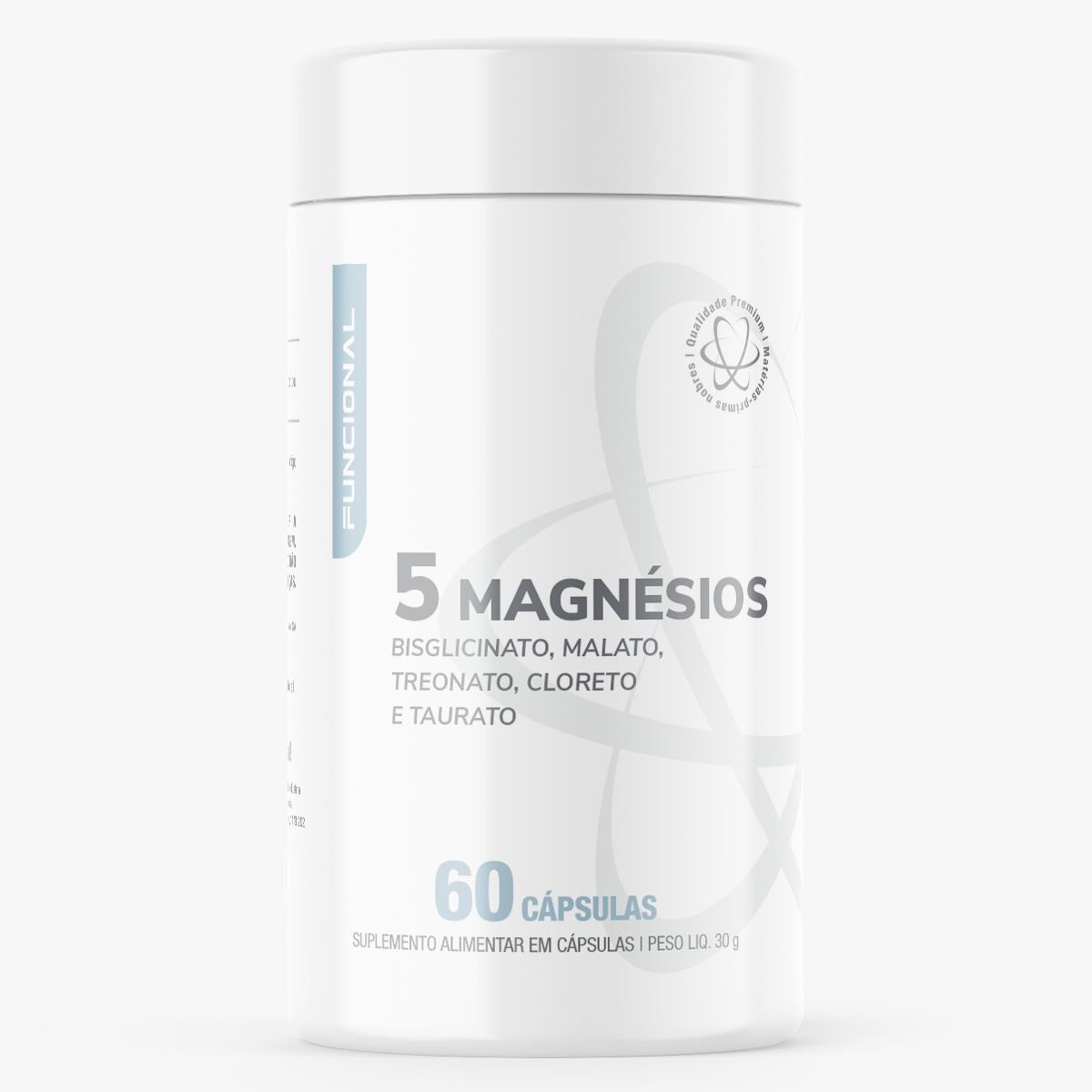 5 Magnésios 100mg 60 Cápsulas